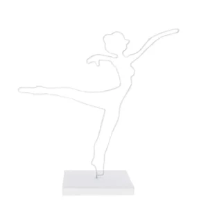 Siluett BALLERINA, vit