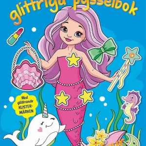 Pysselbok | Min glittriga pysselbok | Sjöjungfruar