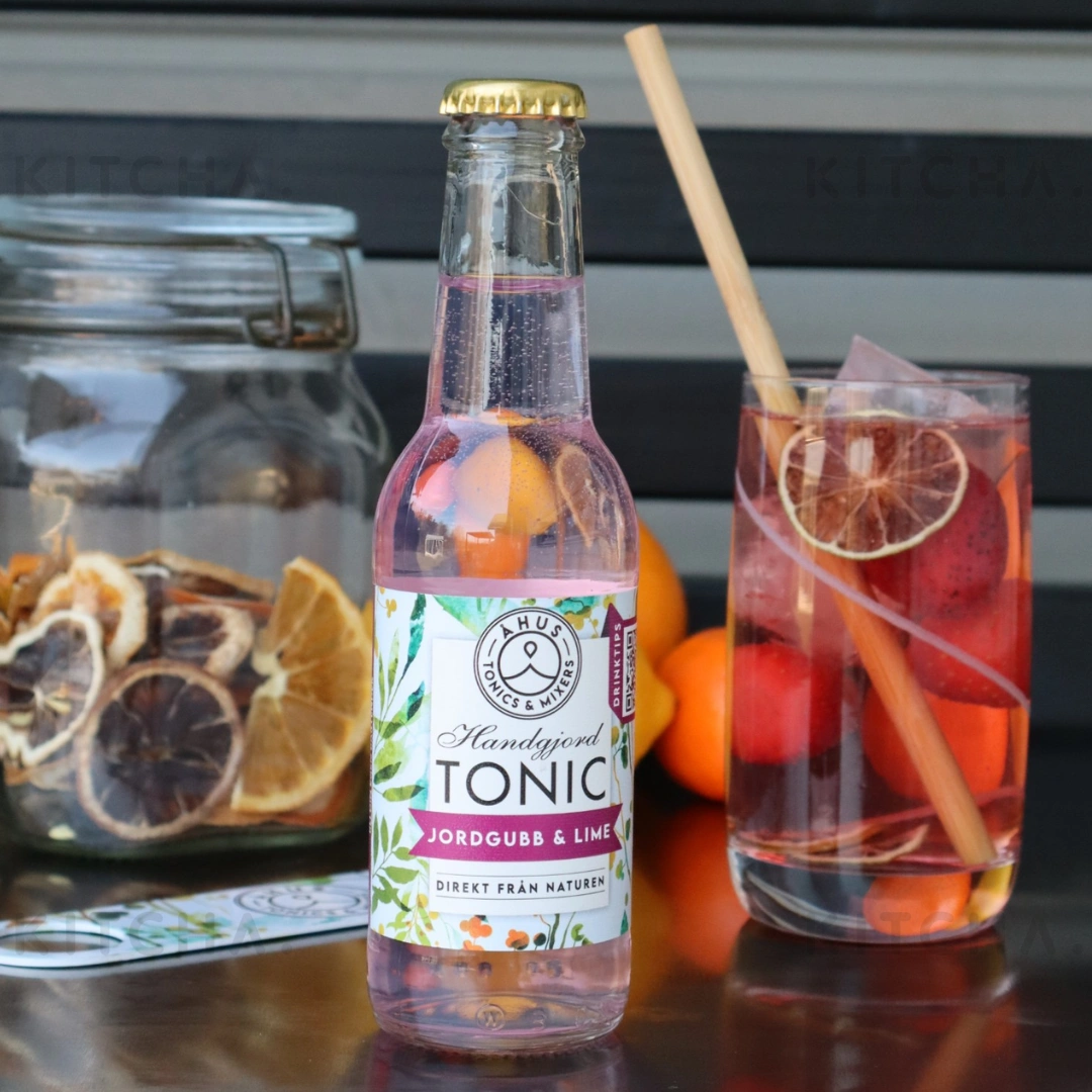 Åhus Tonic Jordgubb Lime 20 cl - Bild 4