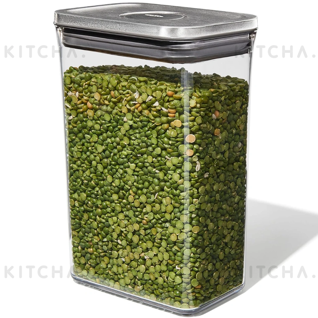 Förvaringsburk POP Steel Rektangulär 2.6 liter OXO Good Grips - Bild 6