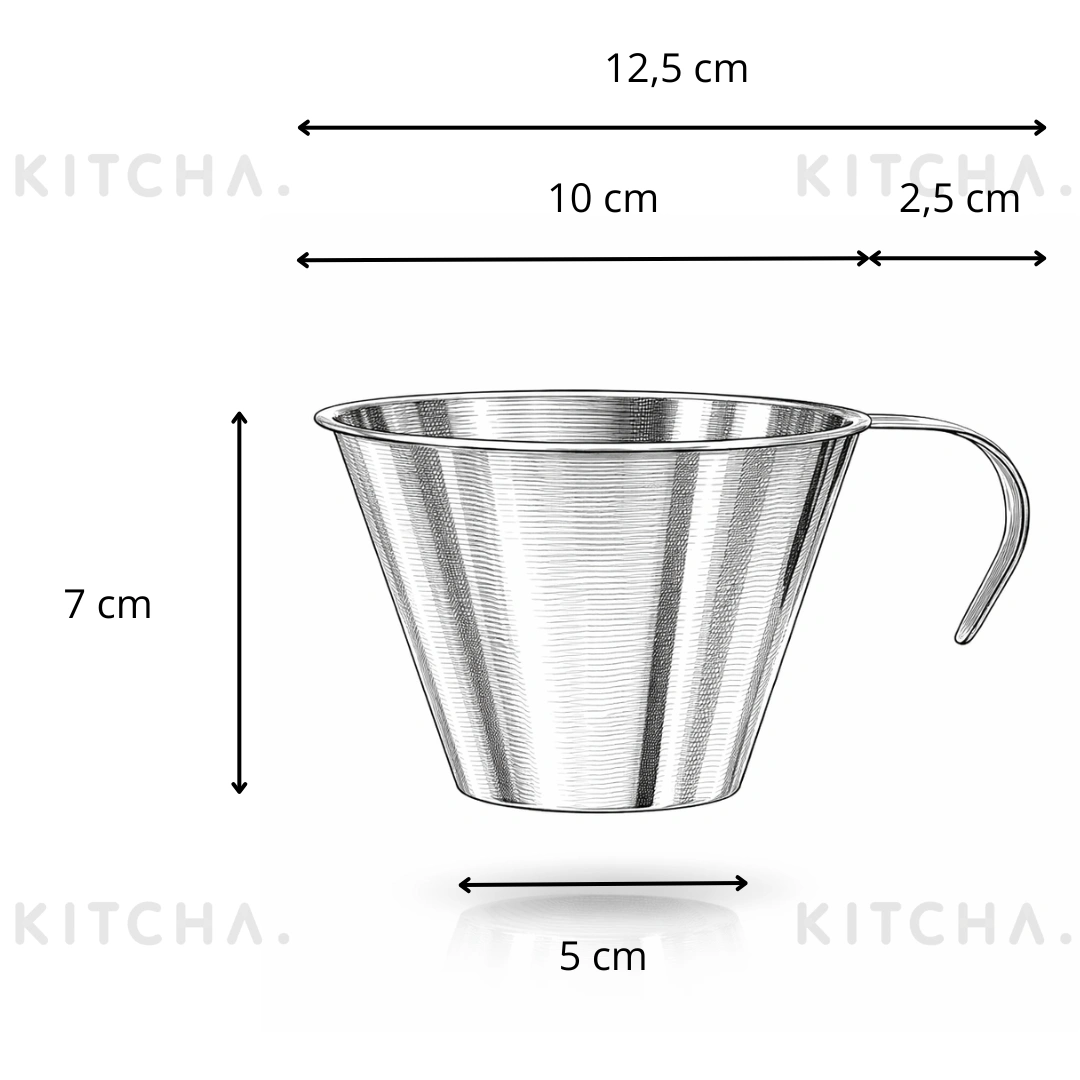 Köksmått 0.25 liter Rostfritt Jonas of Sweden - Bild 4