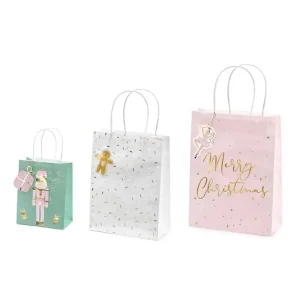 Presentpåsar CHRISTMAS, 3-pack