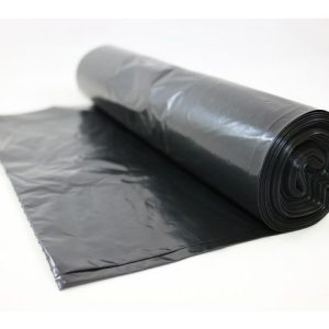 Plastsäck LD 60L 40my svart 25/rulle