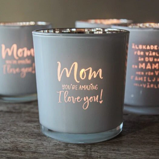 Ljuslykta med budskap | Mom, You're Amazing | Majas Cottage - Bild 2